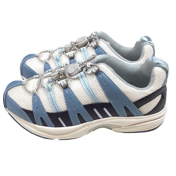 Dr Comfort Athletic Shoes Women 9W Blue White Refresh Therapeutic Sneaker NEW - Picture 6 of 12